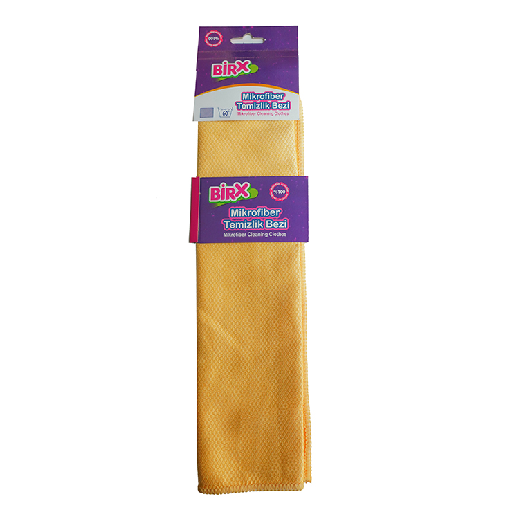 Baklava Desenli Mikrofiber Temizlik Bezi Tekli 40*40