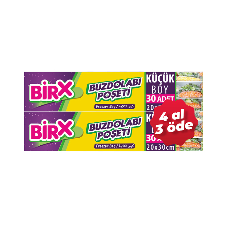 Buzdolabı Poşeti Küçük Boy 4 lü